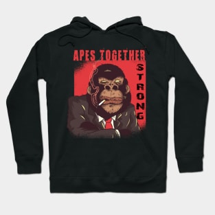 Apes Together Strong Gme Amc Ape Gorilla To the moon Hoodie